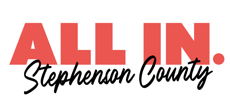 All In Stephenson County Logo