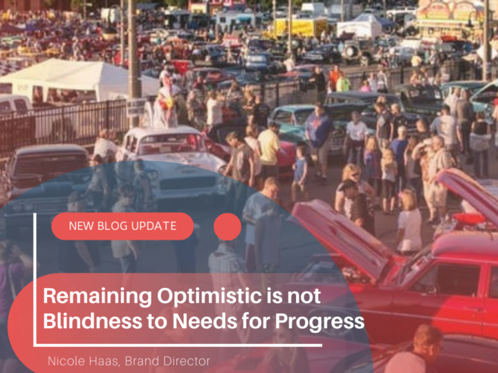 Remaining Optimistic is not Blindness to Needs for Progress